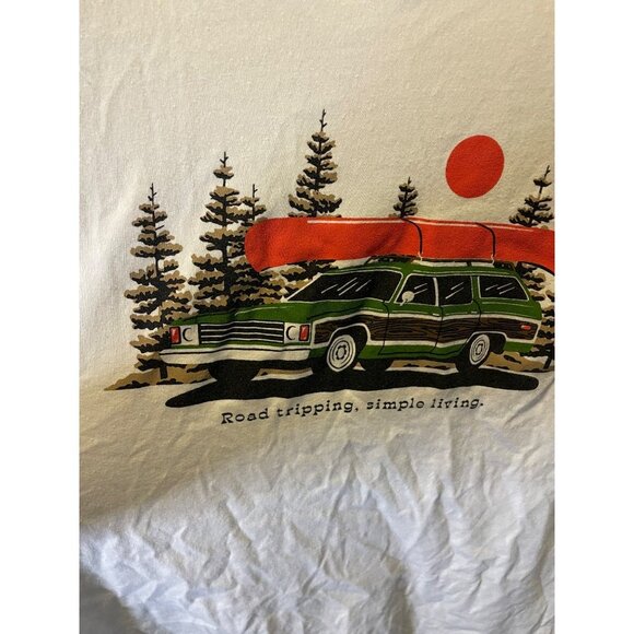 Old Navy Road Tripping Simple Living Short Sleeved T Shirt Sz M - Picture 4 of 10